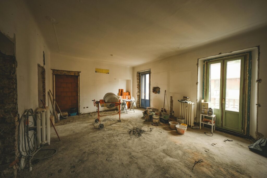 Rénovation d'une maison en Île de France